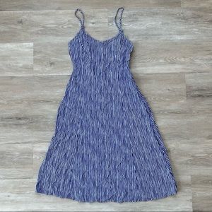 Old Navy Striped Midi Dress